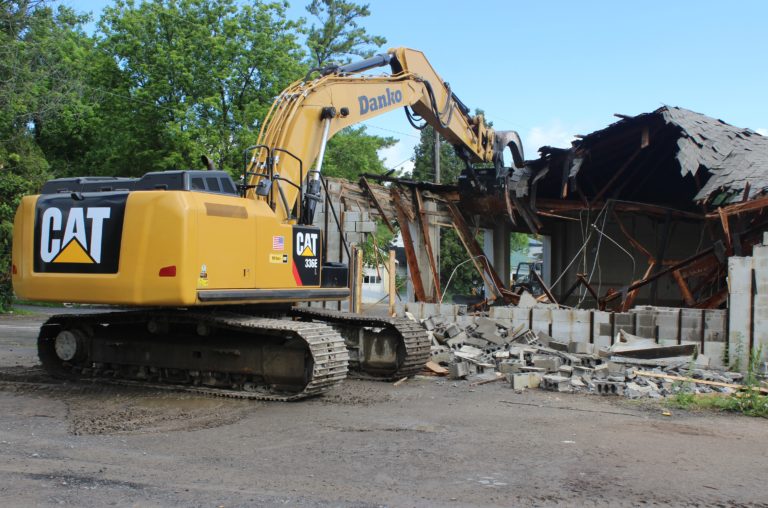 Former-Fire Station #1 Removed for Community Greenspace